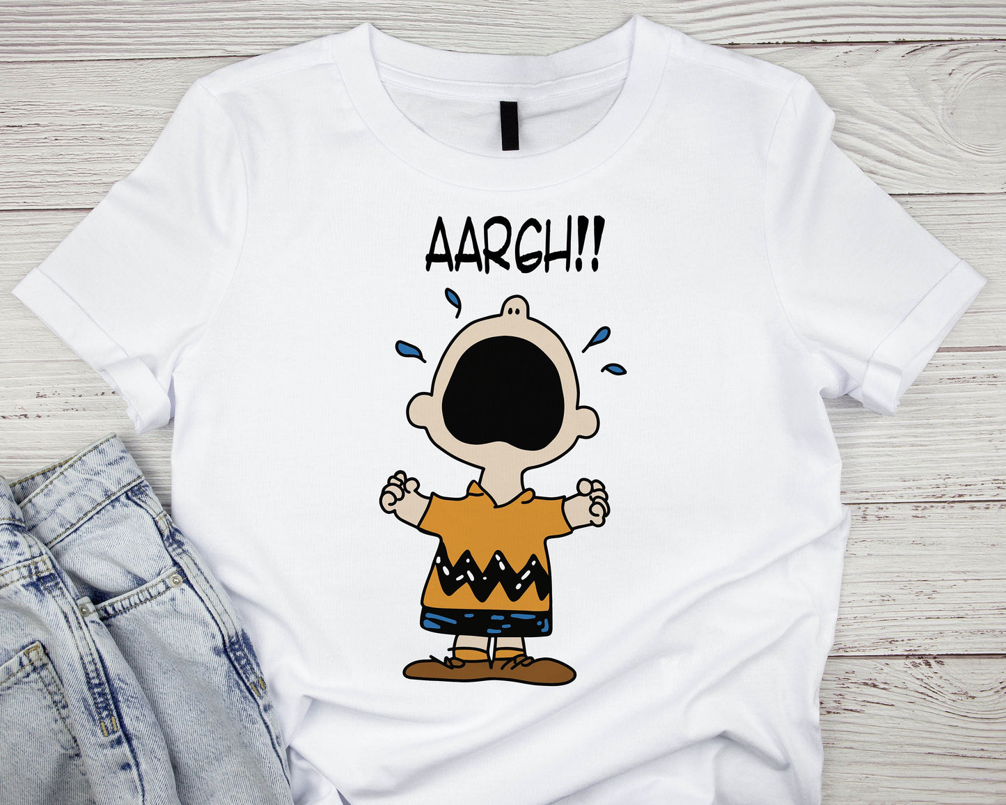 Cartoon Charlie Brown graphic craft image