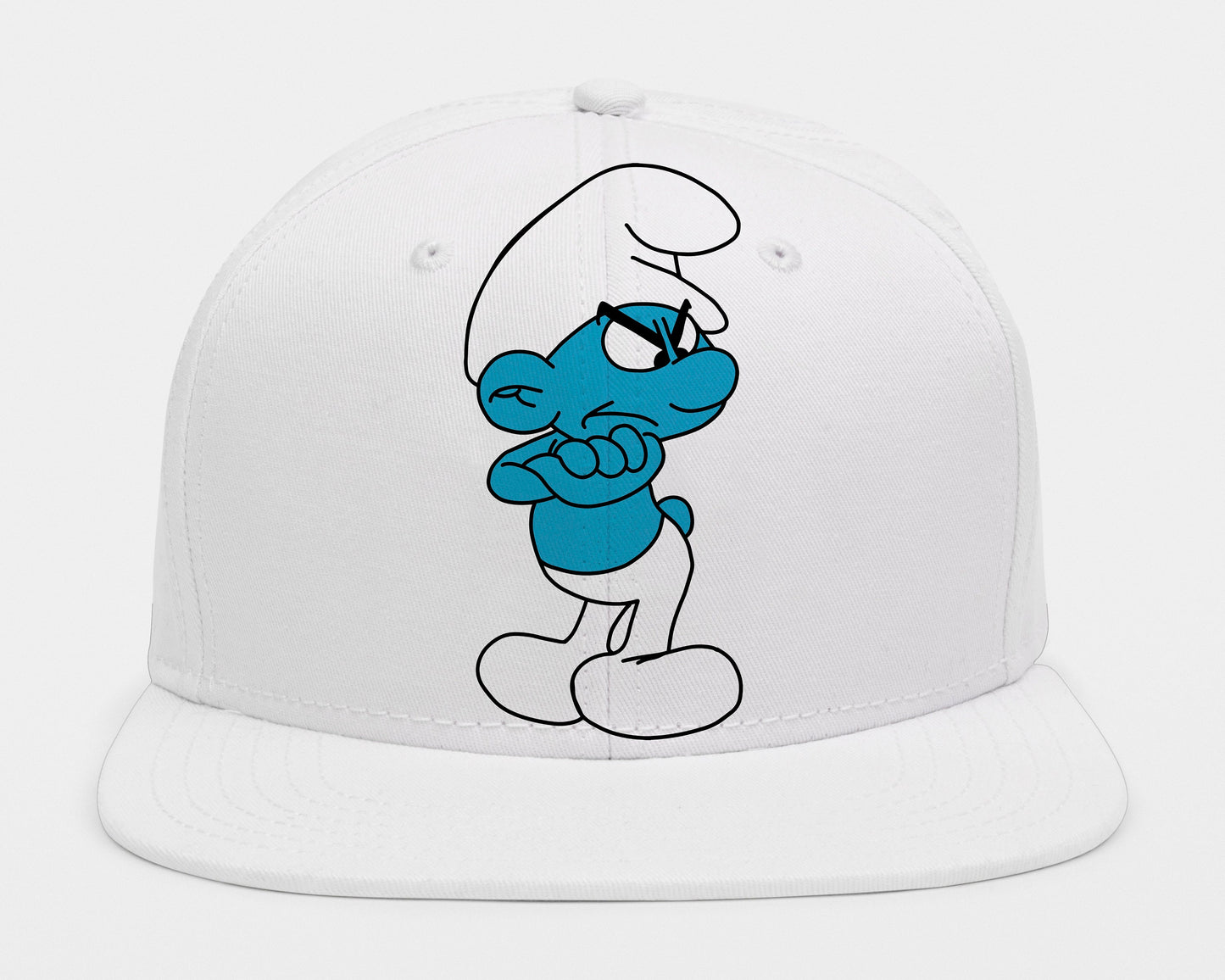 Grumpy Smurf graphic craft image