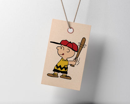 Cartoon Charlie Brown Baseball graphic craft image