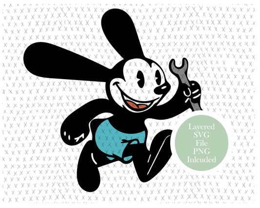 Oswald the rabbit graphic craft image