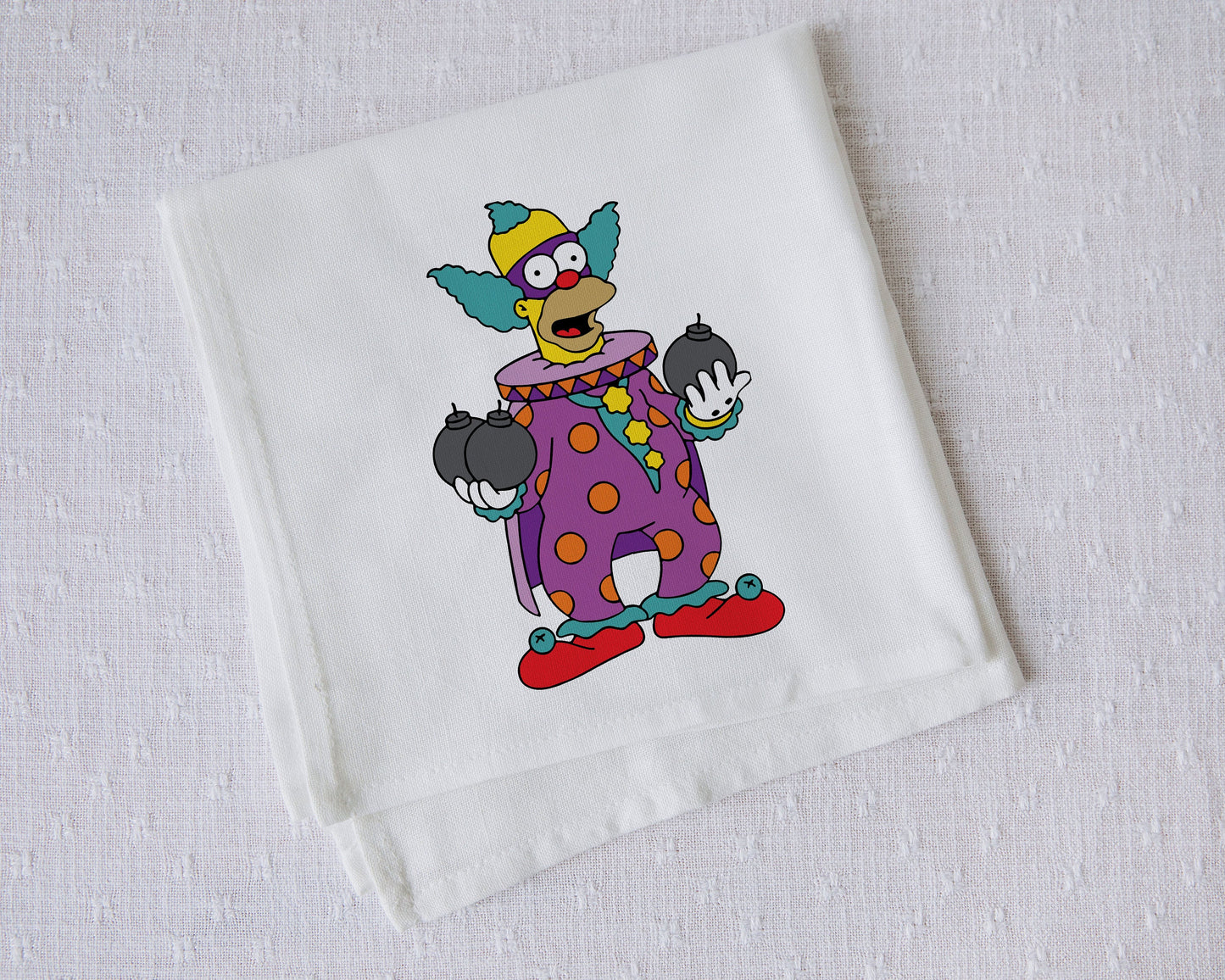 Krusty the Clown graphic craft image, The Simpsons