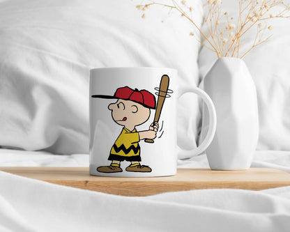 Cartoon Charlie Brown Baseball graphic craft image