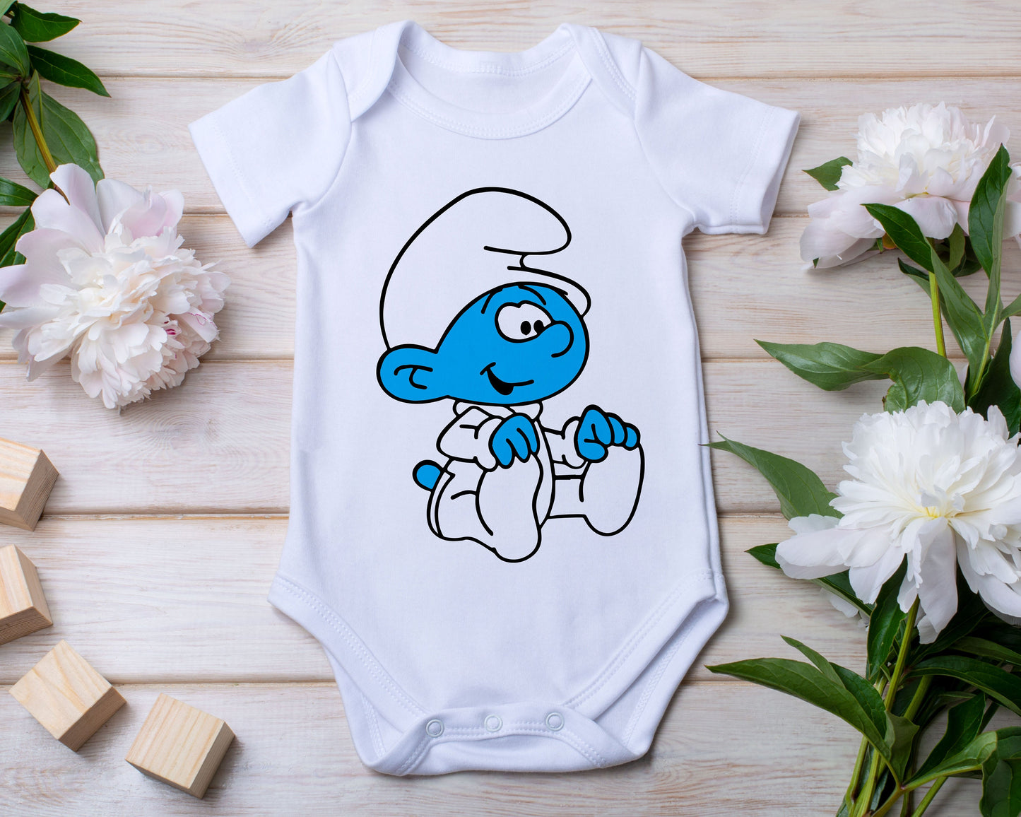 Baby Smurf graphic craft image