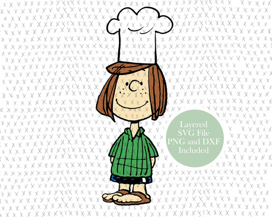 Peppermint Patty cartoon character graphic craft image