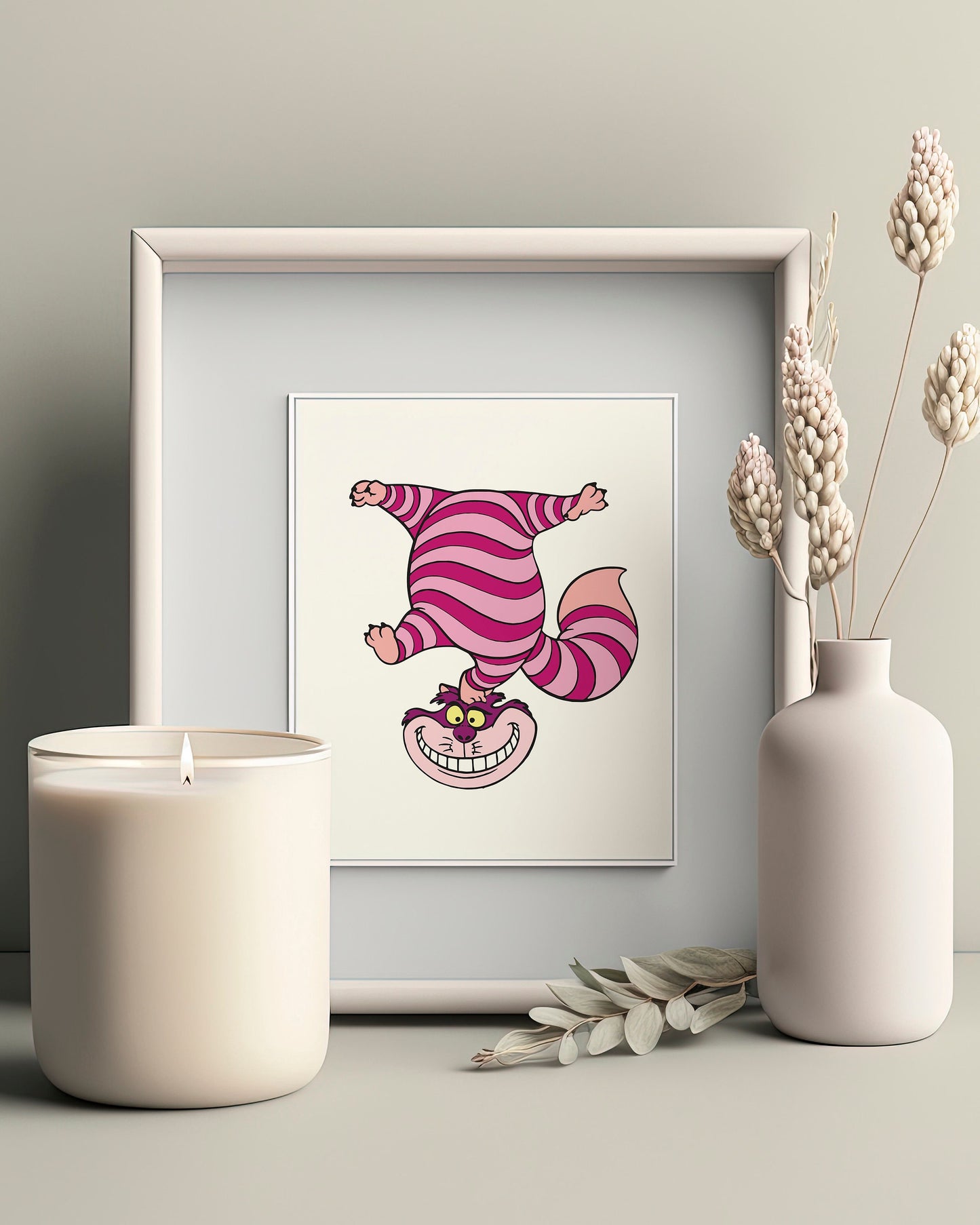 Cheshire Cat from Alice in Wonderland graphic craft image