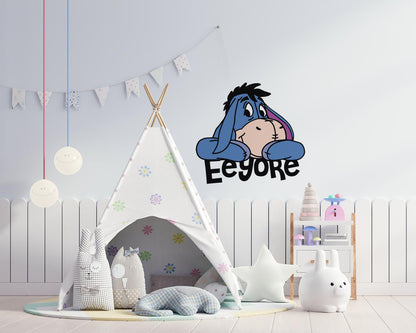 Eeyore graphic craft image, Winnie the Pooh