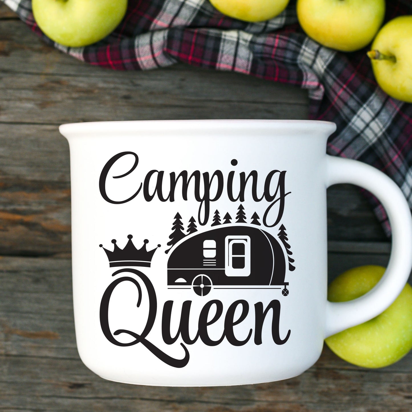 Camping Queen graphic craft image