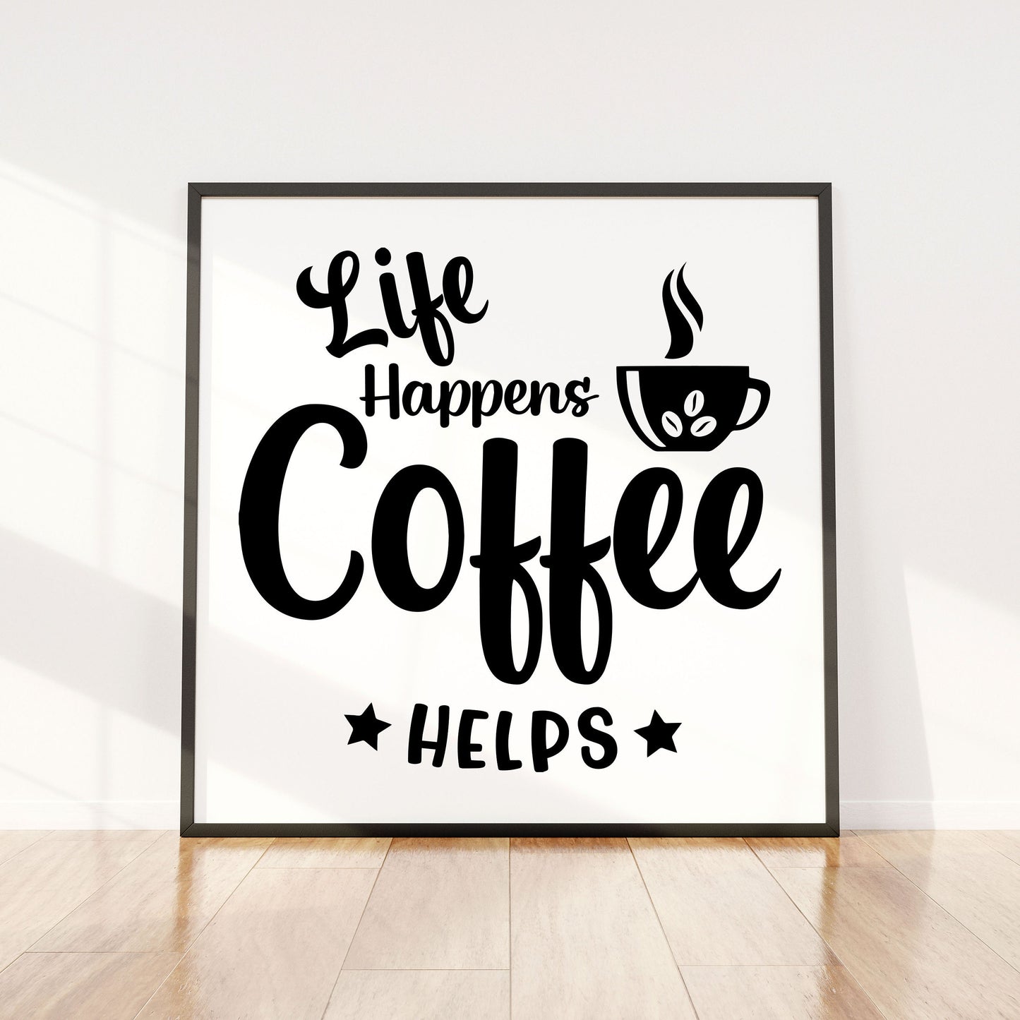 Coffee Quote graphic craft image