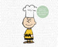 Charlie Bown graphic craft image - Chef