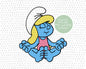 Smurfette Smurf graphic craft image