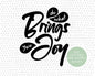 Positive Life Quote graphic craft image, Do whatever brings you joy