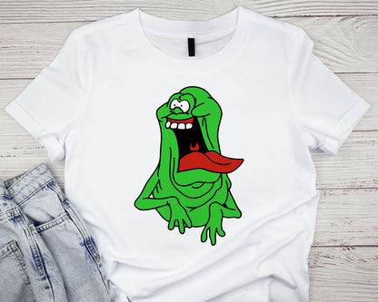 Slimer graphic craft image, ghostbusters -green ghost