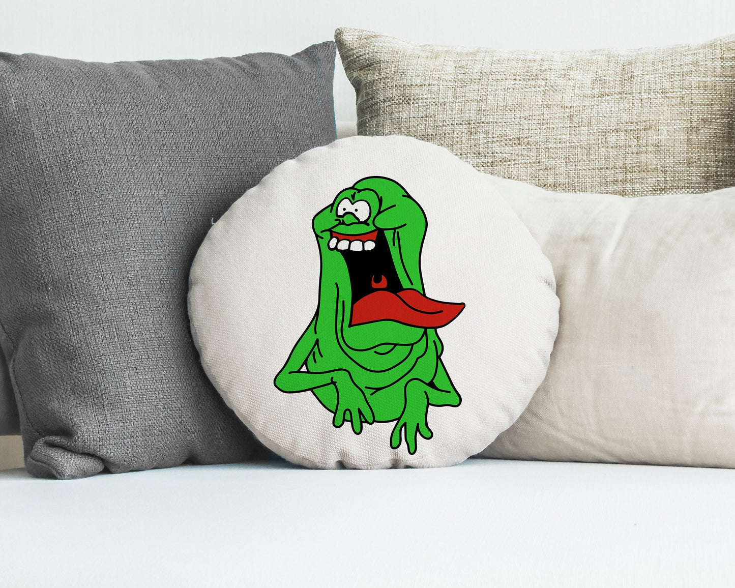 Slimer graphic craft image, ghostbusters -green ghost