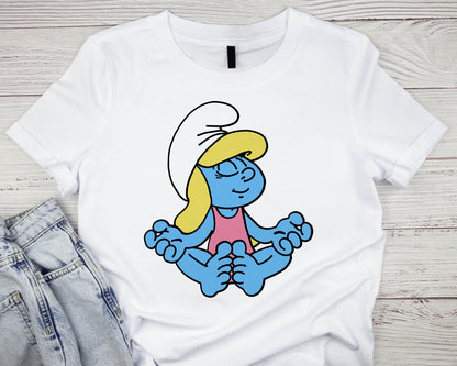 Smurfette Smurf graphic craft image