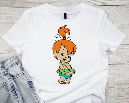 Pebbles from Flintstones graphic craft image