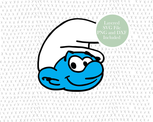 Smurf graphic craft image | Smurf clipart