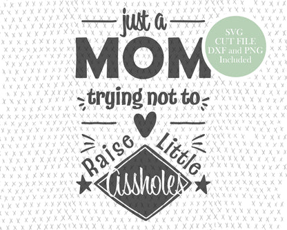 Funny Mom graphic craft image, Parenthood