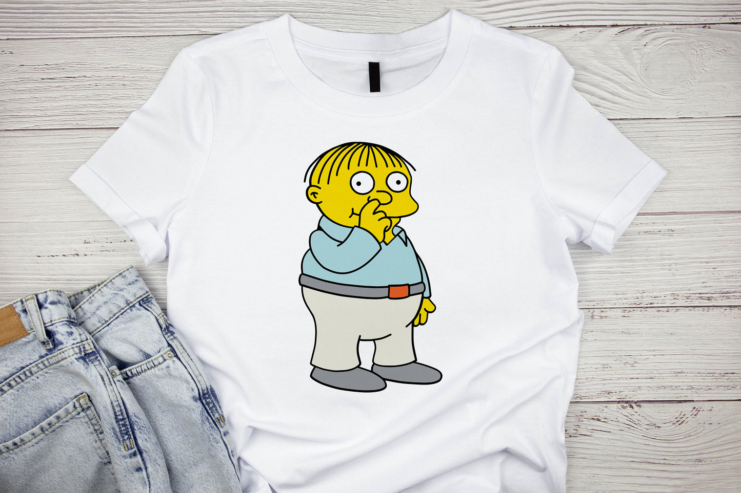 The Simpsons character graphic craft image, Ralph Wiggum