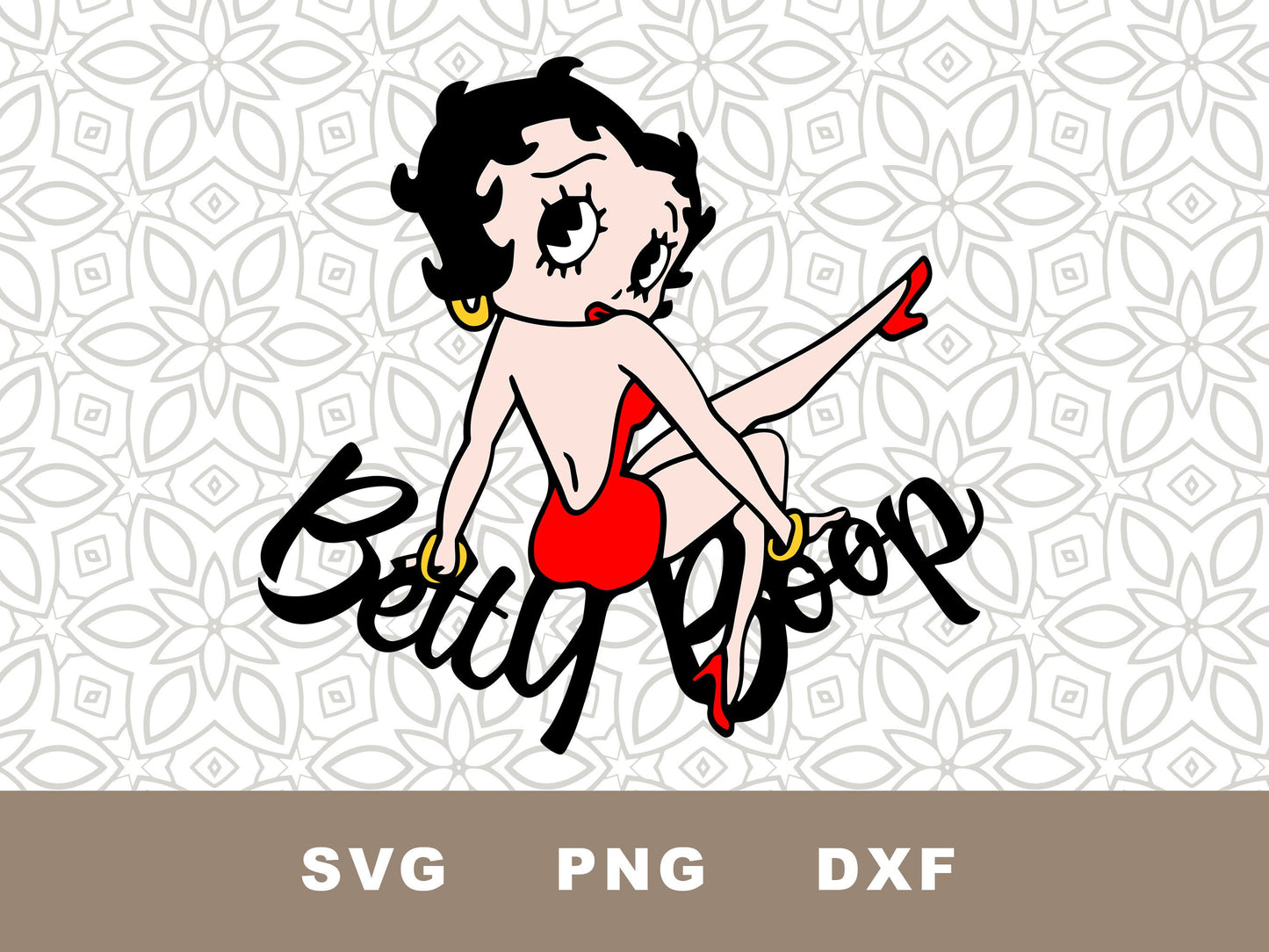 Betty Boop graphic craft image