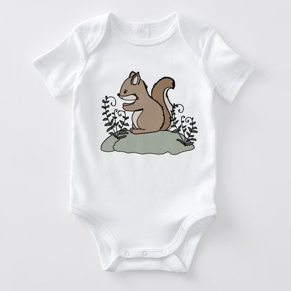 Cute Squirrel graphic craft image, Woodland Animal