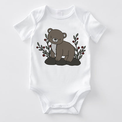 Baby bear cub SVG Cut File, Woodland Animal