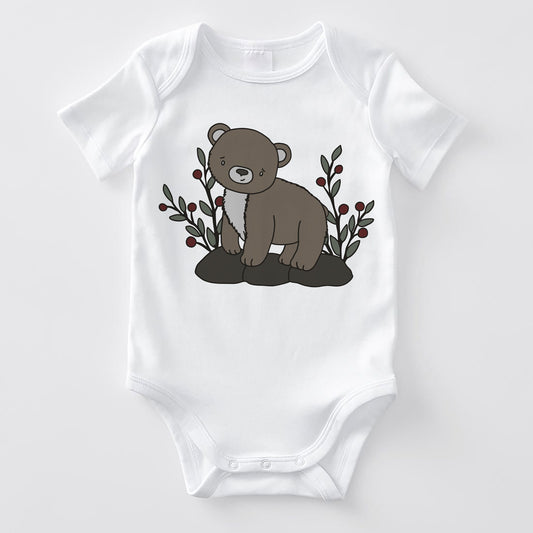 Baby bear cub, Woodland Animal Sublimation Image