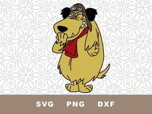 Muttley from Wacky Races graphic craft image