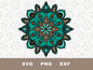 Mandala Tile Pattern graphic craft image