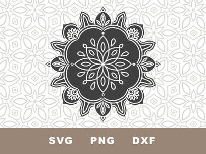 Mandala Tile Pattern graphic craft image