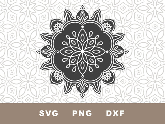 Mandala Tile Pattern graphic craft image