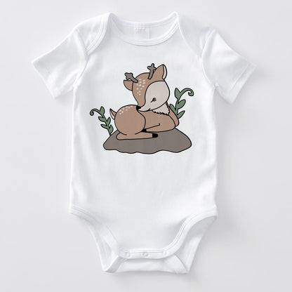 Baby Deer graphic craft image, Woodland Animal