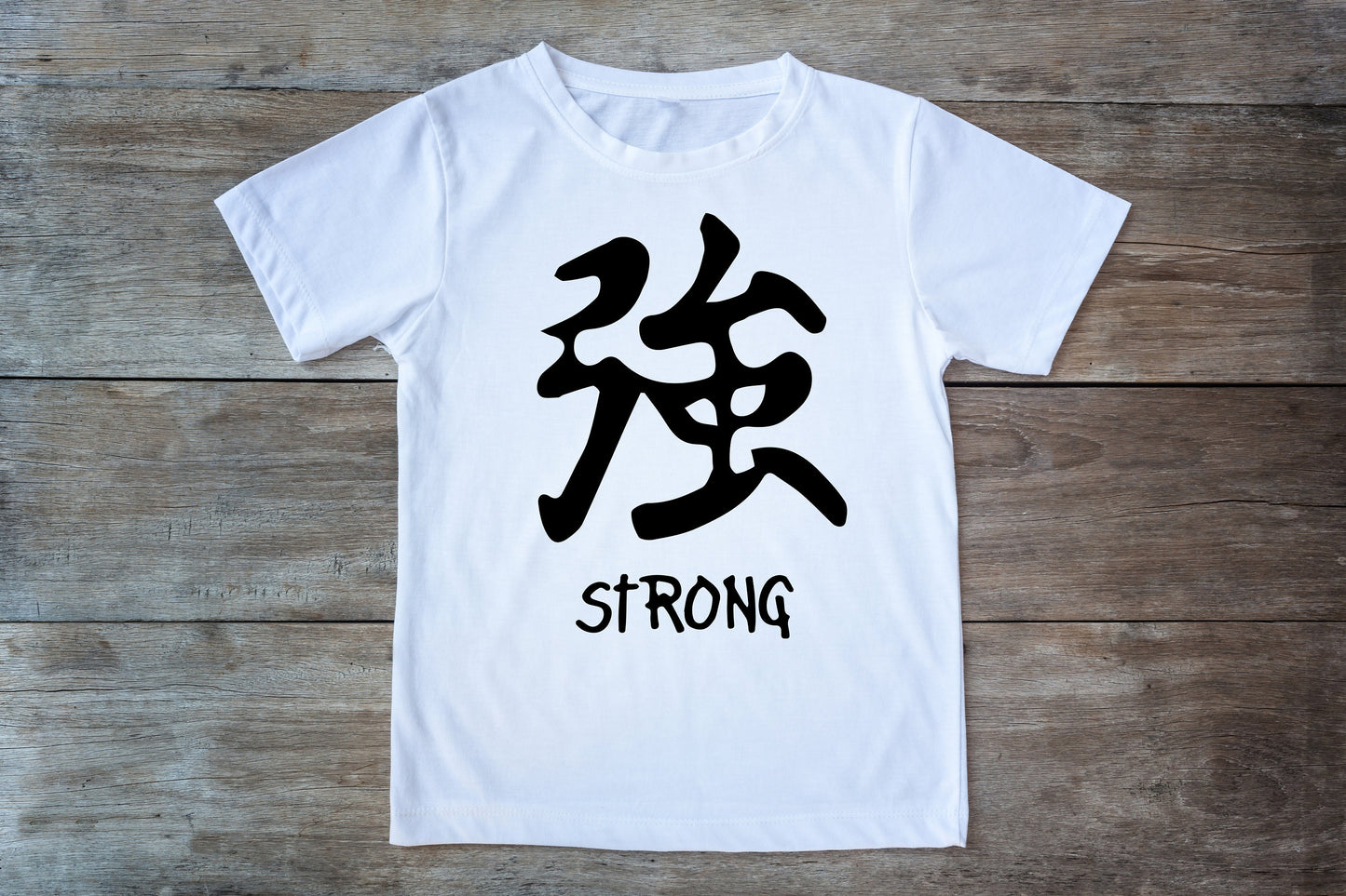 Strong Japanese / Chinese Writing graphic craft image