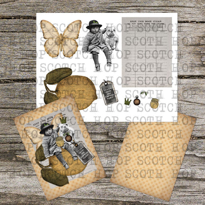 Digital Fairy Paper Doll DIY - Lemon / graphic craft image