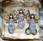 Chinoiserie Paper Doll Angels / graphic craft image